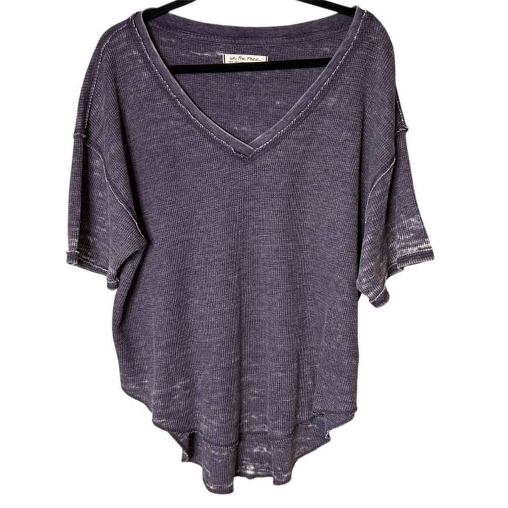Free People We The Free V Neck Top